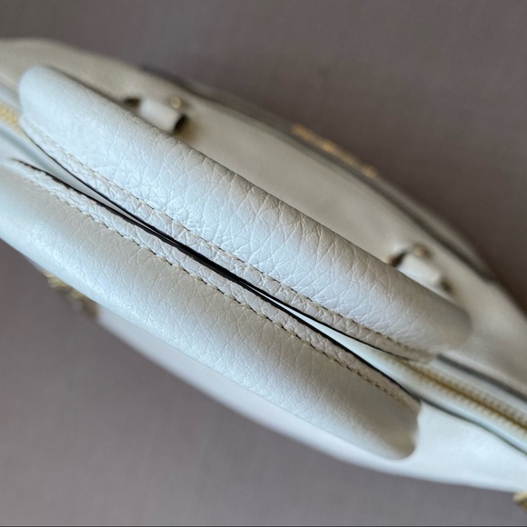 SOLD - Coach Mini Emma Satchel (F31466) Chalk - Picture 10 of 15